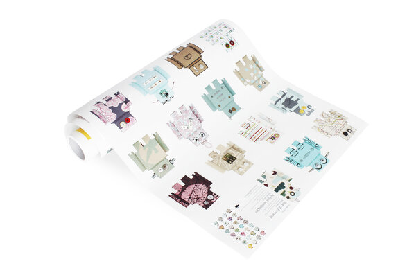 Kinderbehang Robot behang Kinderbehang Robot behang