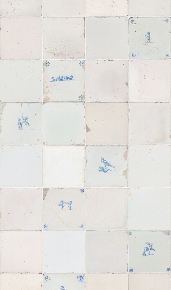 Kinderbehang Tegeltjes behang Kinderbehang Tegeltjes behang