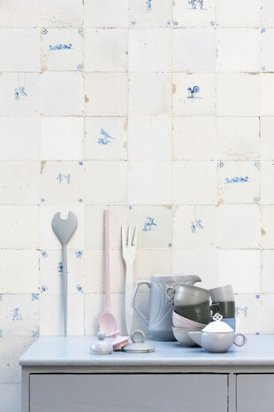 Kinderbehang Tegeltjes behang Kinderbehang Tegeltjes behang