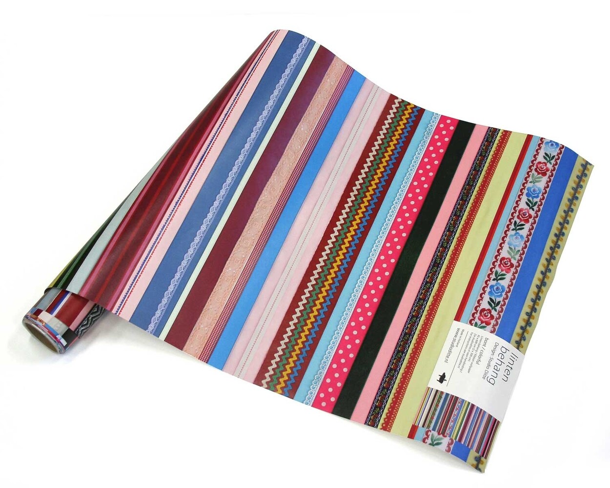 Kinderbehang Linten behang Kinderbehang Linten behang