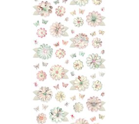 Bloemen behang Bloemen behang