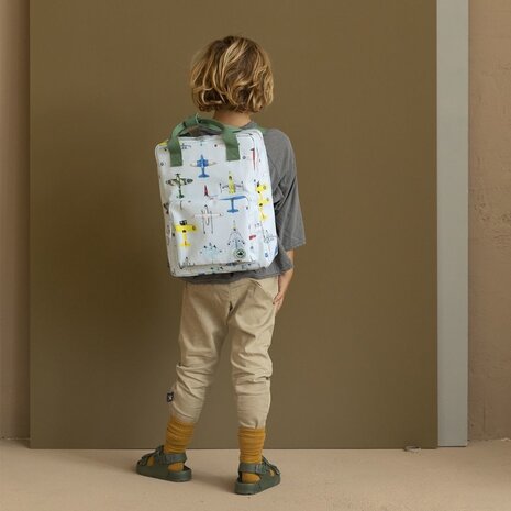 Kinderrugzak Vliegtuigjes - large Kinderrugzak Vliegtuigjes - large