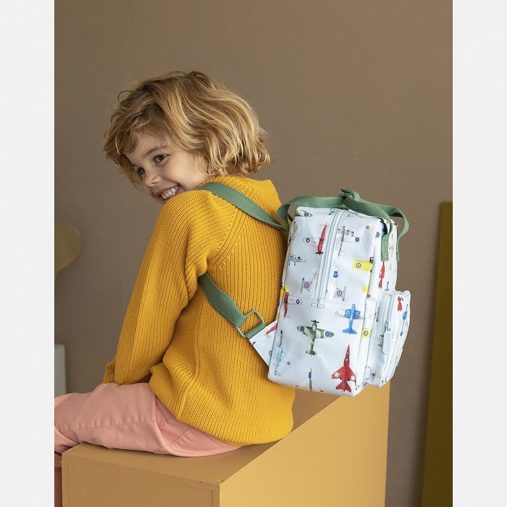 Kinderrugzak Vliegtuigjes - small Kinderrugzak Vliegtuigjes - small