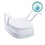 Antibacteriële toiletverhoger SmartFix Silverline