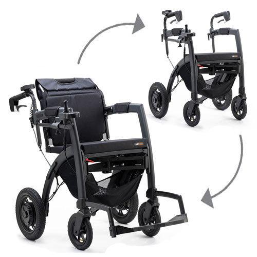 onderbreken Kaal Snel Rollator - rolstoel Motion Electric - Zonfo