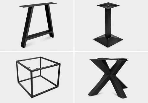 Altijd de juiste poot of onderstel bij EIKENvakman.be - Onze complete collectie metalen tafelpoten - Uniek aanbod, topkwaliteit, voordelig online & snel in huis! 