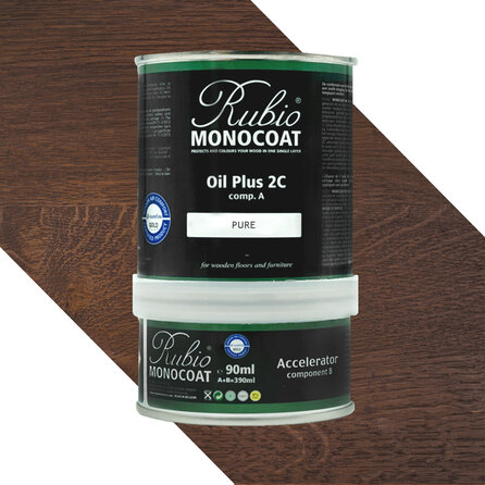 Rubio Monocoat olie - 0,39 liter - 2 (A+B) componenten houtolie voor binnen
