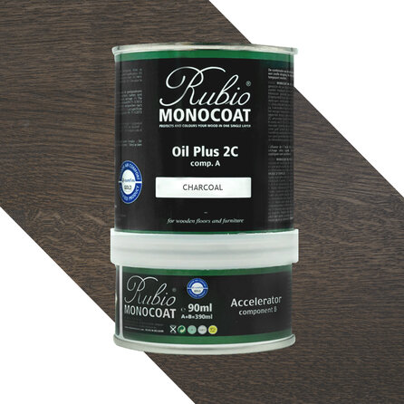 Rubio Monocoat olie - 0,39 liter - 2 (A+B) componenten houtolie voor binnen