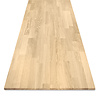 Eiken vingerlaspaneel - 3,8 cm dik - prime eikenhout (A/B) - vingerlas meubelpaneel - gelijmd KD 8-12%