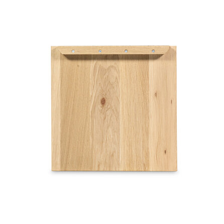 Paneelpoten - eiken - 4 cm dik - breedte: 40, 50, of 60 cm - hoogte: 40 cm - Salontafelpoten set - gelijmd rustiek eikenhout - KD 8-12%