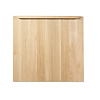 Paneelpoten - eiken - 4 cm dik - breedte: 60, 70, 80 of 90 cm - hoogte: 72 cm - Potenset - gelijmd prime eikenhout (A/B) - KD 8-12%