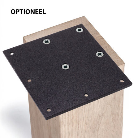 Salontafel blokpoten - eiken - 4 stuks - 7x7 cm - hoogte: 40 cm - eiken blokpoot set - prime eikenhout (A/B) - KD 8-12% Salontafel blokpoten - eiken - 4 stuks - 7x7 cm - hoogte: 40 cm - eiken blokpoot set - prime eikenhout (A/B) - KD 8-12%