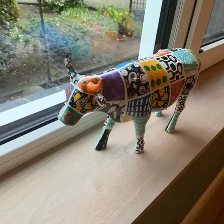 Eiken venstertablet / vensterbank - op maat - 2 cm dik - rustiek eikenhout (B/C) - gelijmd KD 8-12%