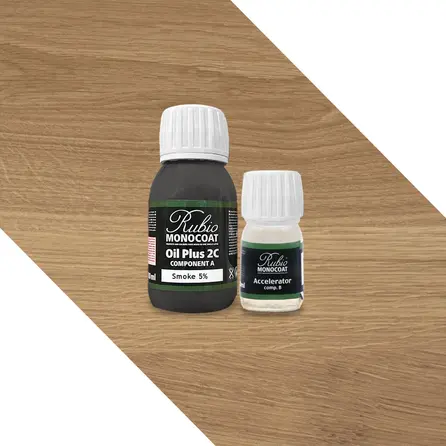 Rubio Monocoat olie - 0,13 liter - 2 (A+B) componenten olie - geschikt voor binnen