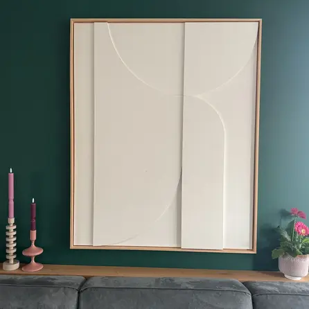 Eiken side table voor achter de bank - op maat - 2,7 cm dik - rustiek eikenhout (B/C) - smalle eiken wand/muur tafel