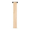 Blok tafelpoten eiken - 10x10 cm - per SET (4 stuks) - hoogte: 72 cm - eiken blokpoot - rustiek eikenhout (B/C) - KD 8-12%