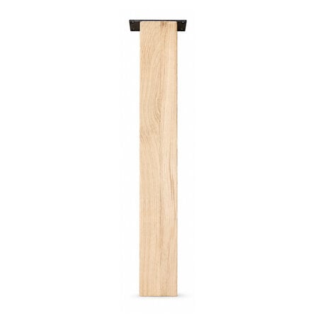 Blok tafelpoten eiken - 10x10 cm - per SET (4 stuks) - hoogte: 72 cm - eiken blokpoot - rustiek eikenhout (B/C) - KD 8-12%