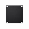 Blok tafelpoten zwart - per SET (4 stuks) - metaal - 6x6 cm - hoogte: 72 cm - stalen blokpoot met zwarte coating - RAL 9005