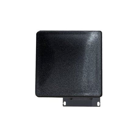 Blok tafelpoten schuin zwart - per SET (4 stuks) - metaal - 8x8 cm - hoogte: 72 cm - stalen blokpoot met zwarte coating - RAL 9005