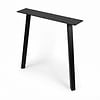 Tafelpoten schuin zwart - per SET (2 stuks) - metaal - 5x5 cm - breedte: 76 cm - hoogte: 72 cm - stalen tafelpoot met zwarte coating - RAL 9005 Tafelpoten schuin zwart - per SET (2 stuks) - metaal - 5x5 cm - breedte: 76 cm - hoogte: 72 cm - stalen tafelpoot met zwarte coating - RAL 9005