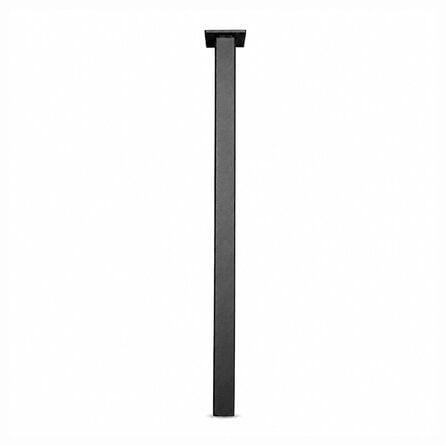 Tapse tafelpoten zwart - per SET (4 stuks) - metaal - 3x4-7 cm - 72 cm hoog - stalen tafelpoot met zwarte coating - RAL 9005 Tapse tafelpoten zwart - per SET (4 stuks) - metaal - 3x4-7 cm - 72 cm hoog - stalen tafelpoot met zwarte coating - RAL 9005