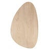 Organisch eiken salontafel - 2,7 cm dik - prime eikenhout (A/B) - eiken kiezel salon tafel met brede lamel