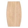 Half ovaal / tonvorm eiken tafelblad - 2,7 cm dik - prime eikenhout (A/B) - brede lamel (9-12 cm) - vaste afmetingen - gelijmd KD 8-12% Half ovaal / tonvorm eiken tafelblad - 2,7 cm dik - prime eikenhout (A/B) - brede lamel (9-12 cm) - vaste afmetingen - gelijmd KD 8-12%