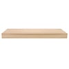 Eiken overzet venstertablet / vensterbank - op maat - 2 cm dik - met voorrrand / neus (2x6 cm)  - prime eikenhout (A/B) - gelijmd KD 8-12%