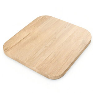 Eiken tafelblad met ronde hoeken - vierkant - 4 cm - prime Eiken tafelblad met ronde hoeken - vierkant - 4 cm - prime
