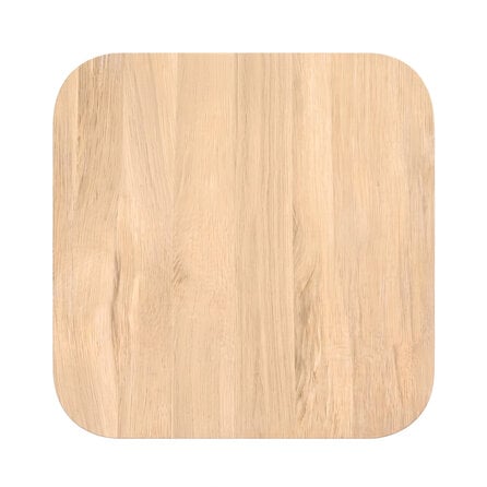 Eiken tafelblad met ronde hoeken - vierkant - 4 cm dik - prime eikenhout (A/B) - brede lamel (9-12 cm) - vaste afmetingen - gelijmd KD 8-12% Eiken tafelblad met ronde hoeken - vierkant - 4 cm dik - prime eikenhout (A/B) - brede lamel (9-12 cm) - vaste afmetingen - gelijmd KD 8-12%