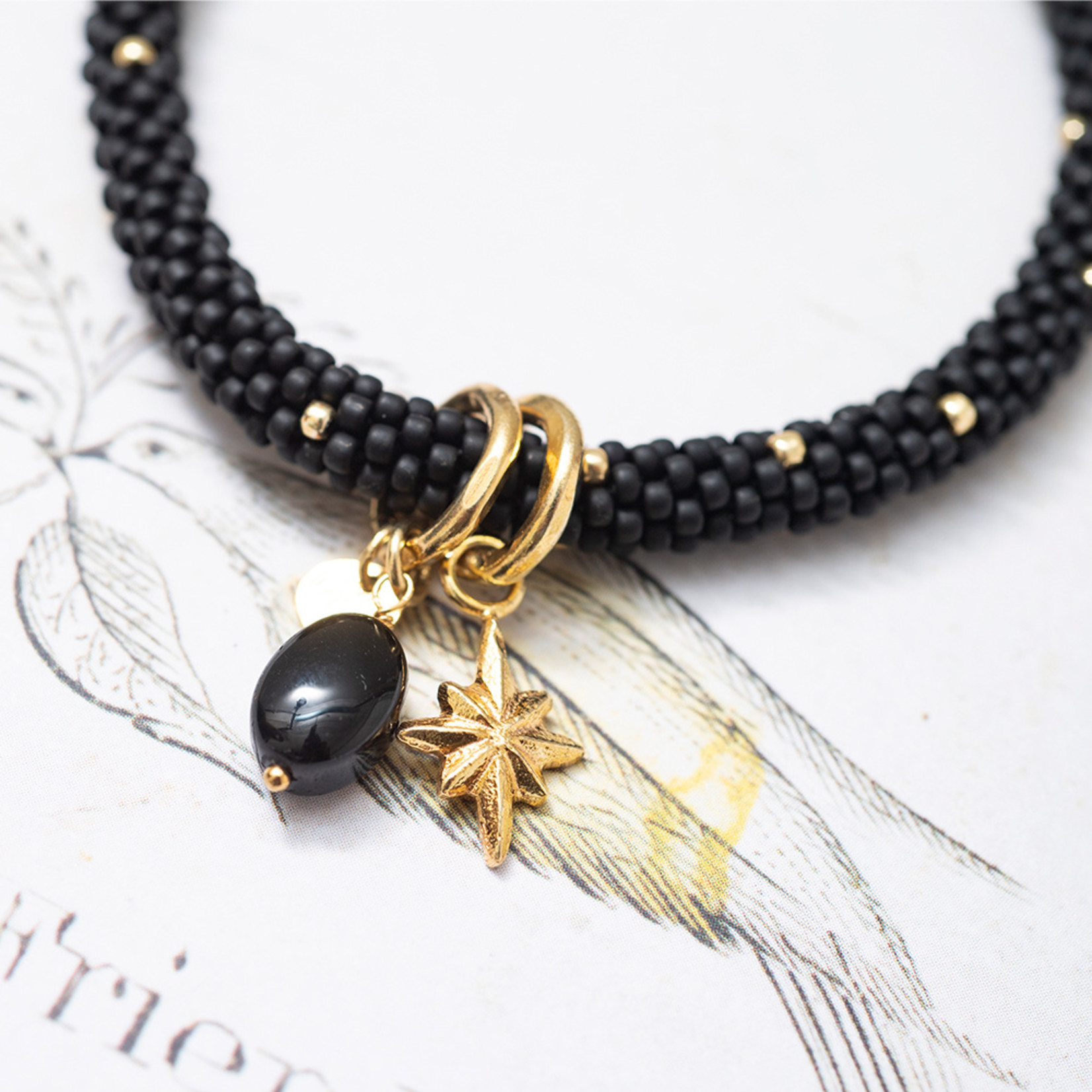 A Beautiful Story Jacky Multicolor Black Onyx