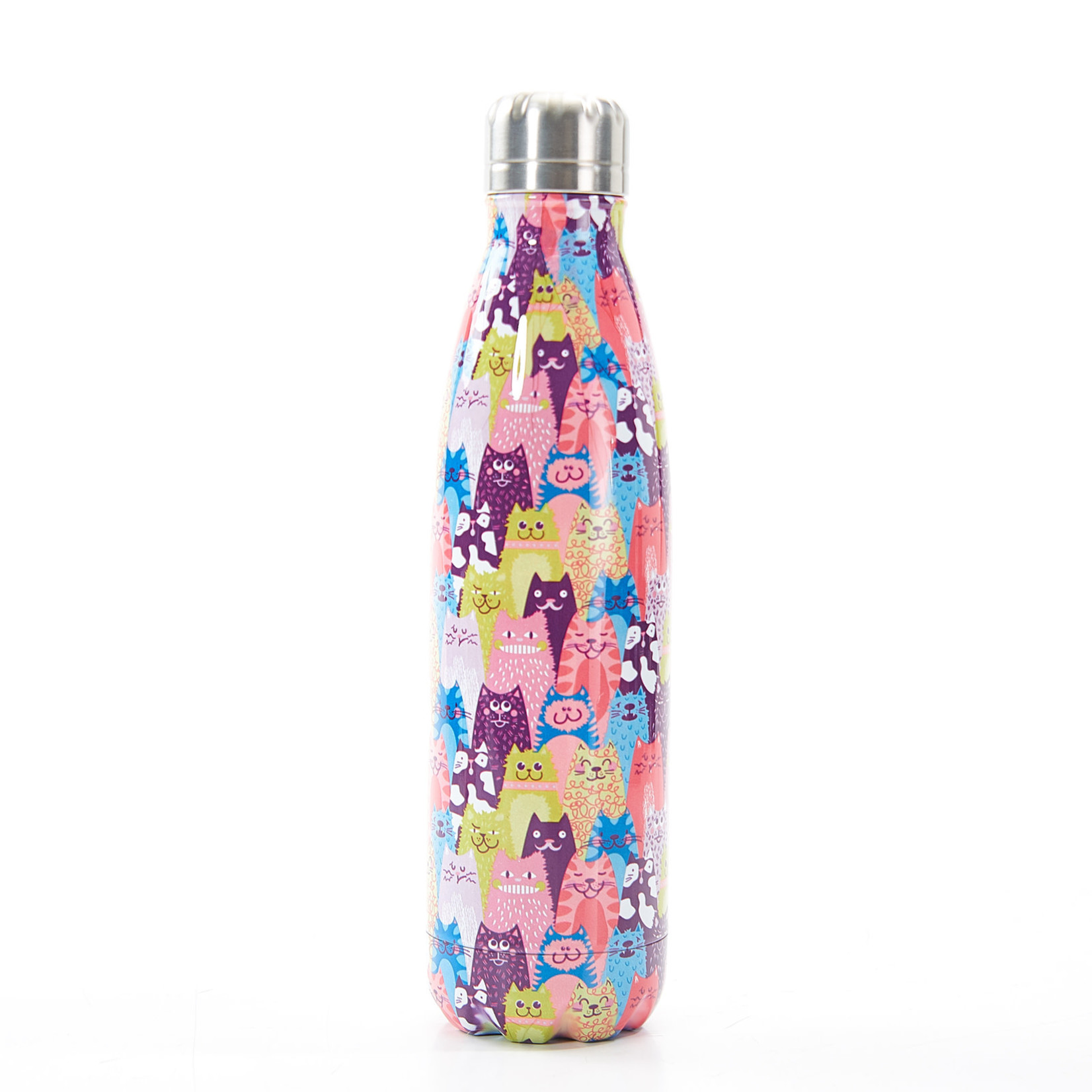 ECO CHIC London The Bottle Thermosfles "Catstack"