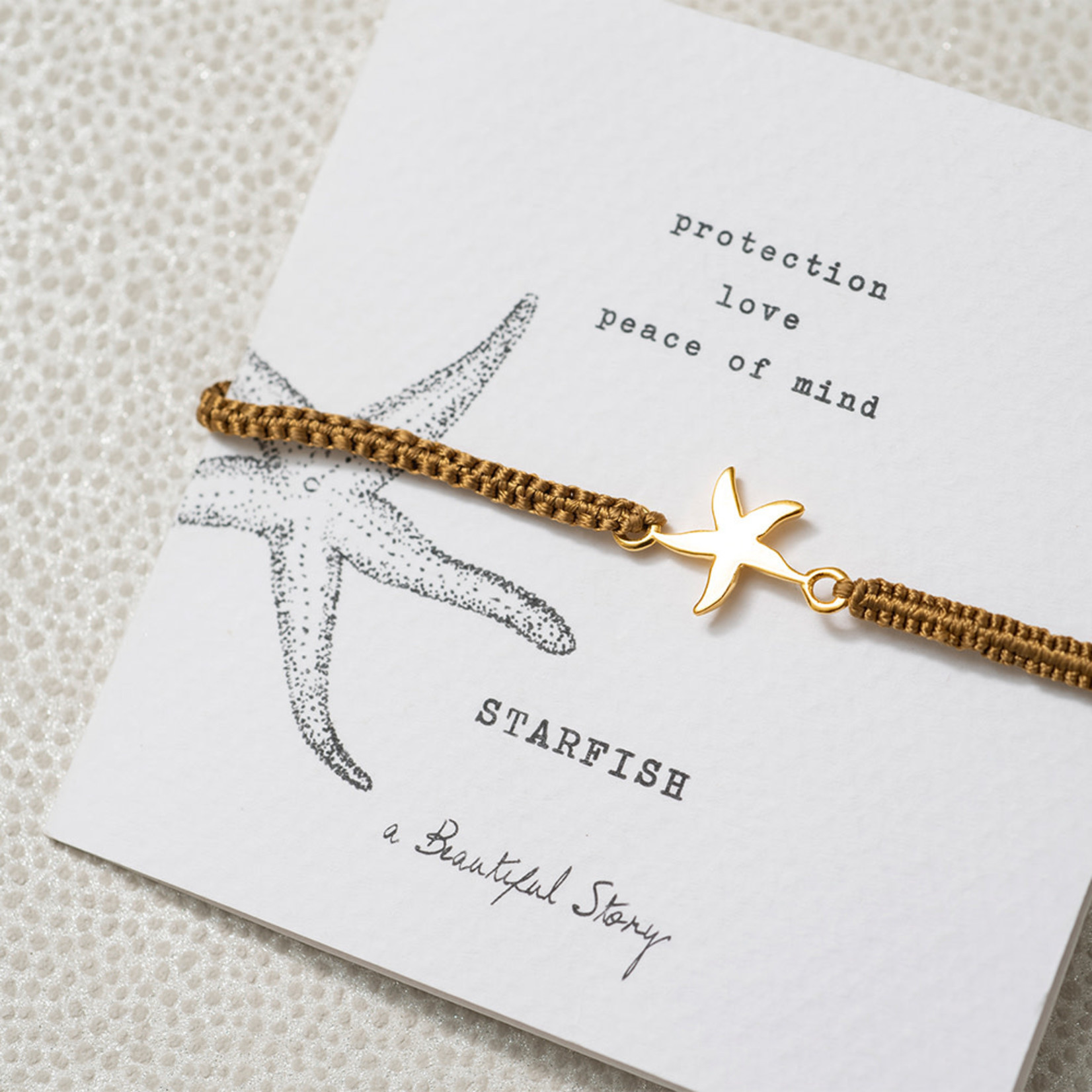 A Beautiful Story Symbool armbandje "Starfish"