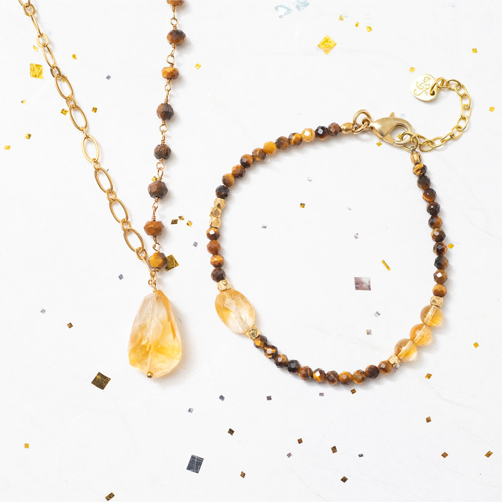 A Beautiful Story Sweet Tiger Eye Citrine