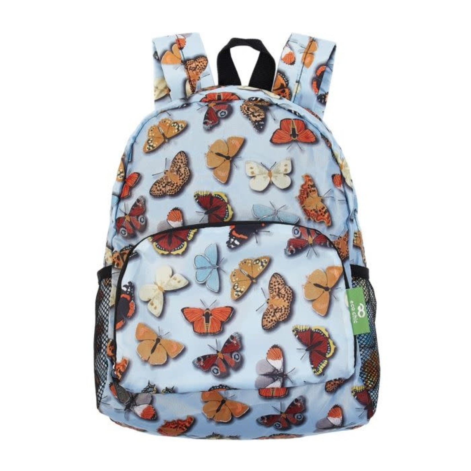 ECO CHIC Mini Rugzak "Blue Wild Butterflies"