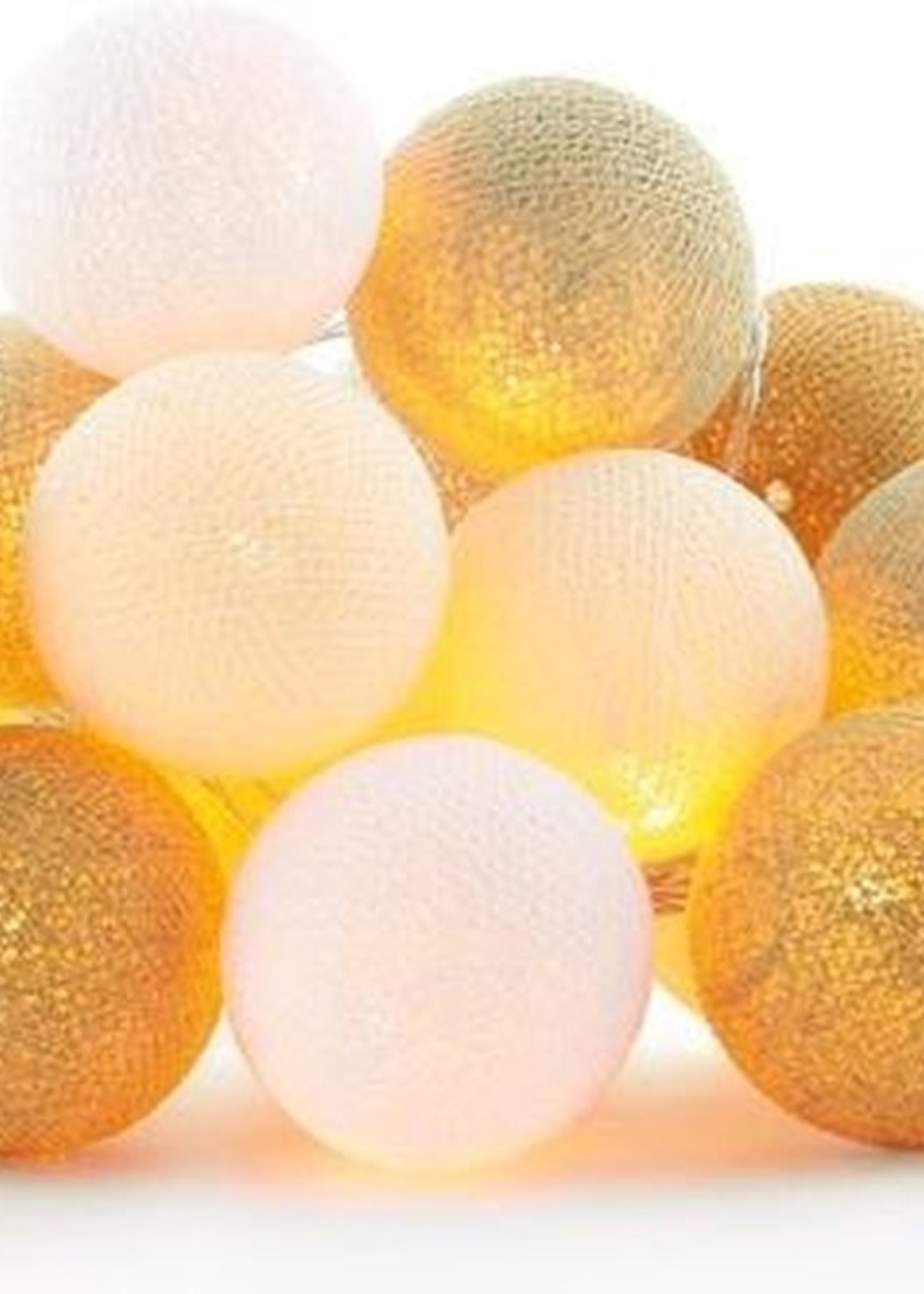 Cotton Ball Lights - 20 LEDS - Creamy