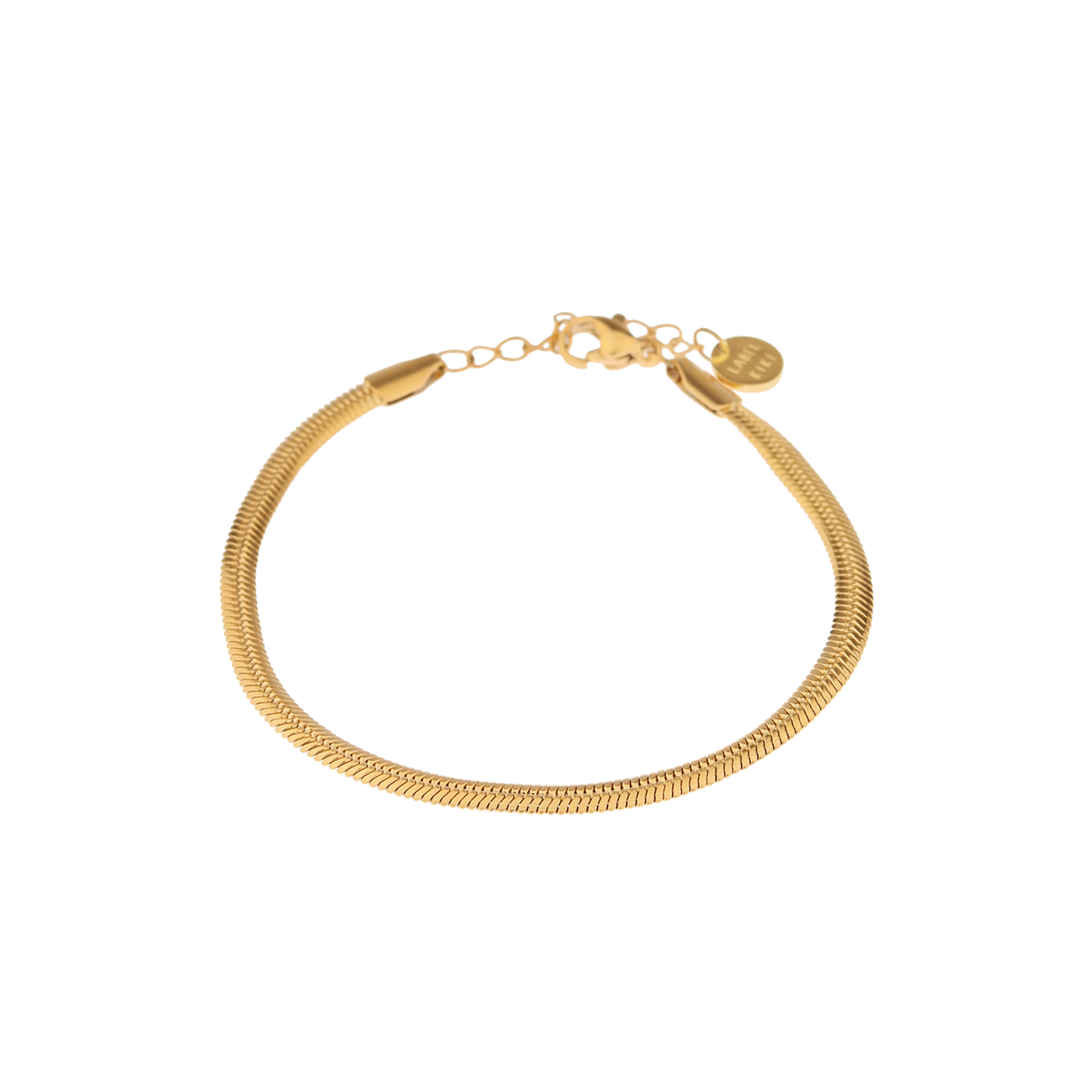 Smooth Snake Bracelet Gold