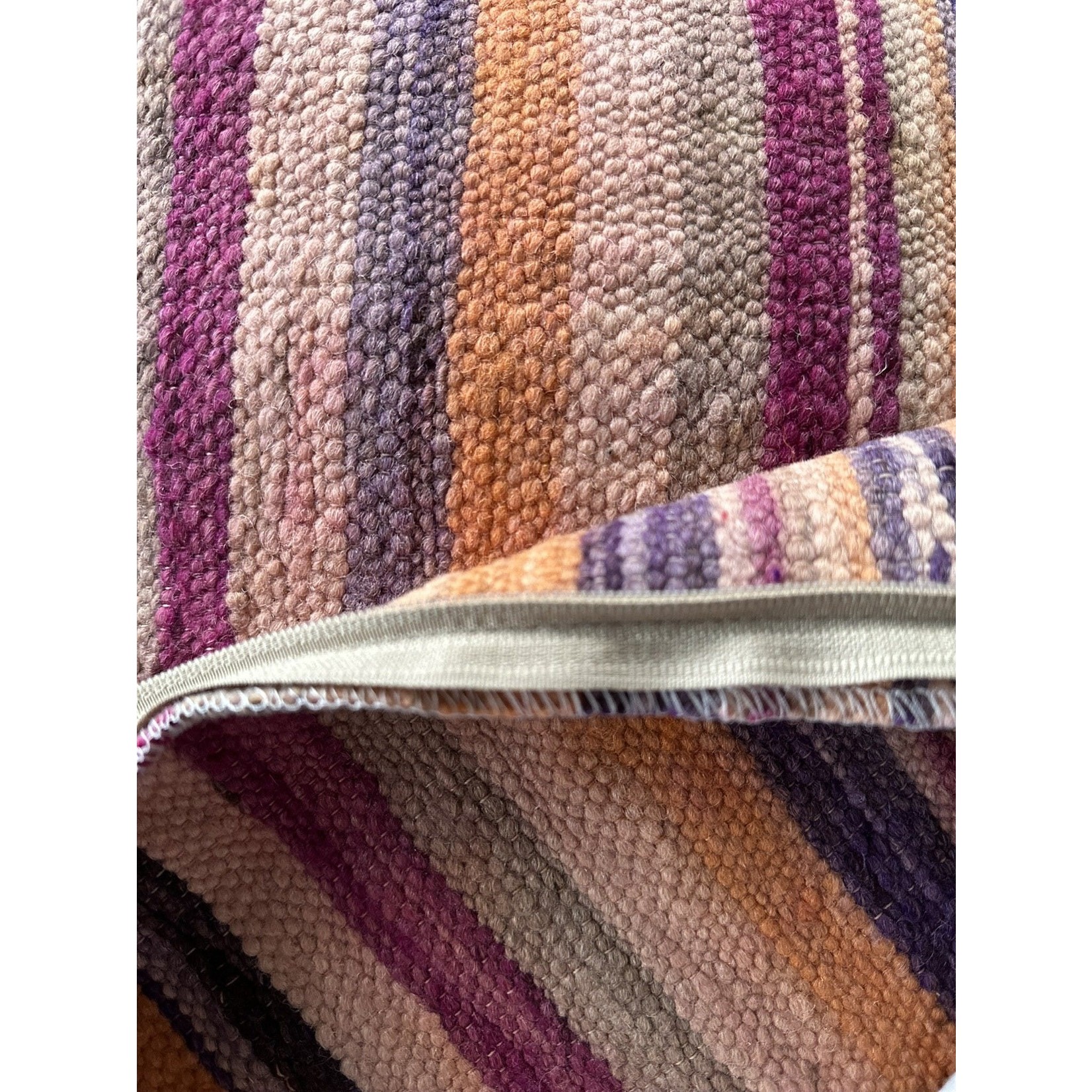 Kilim Kussen Mauve/Orange - 50x50cm