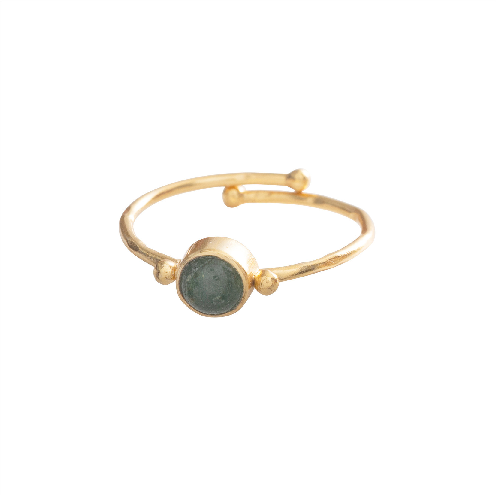 A Beautiful Story Faithful Aventurine Ring