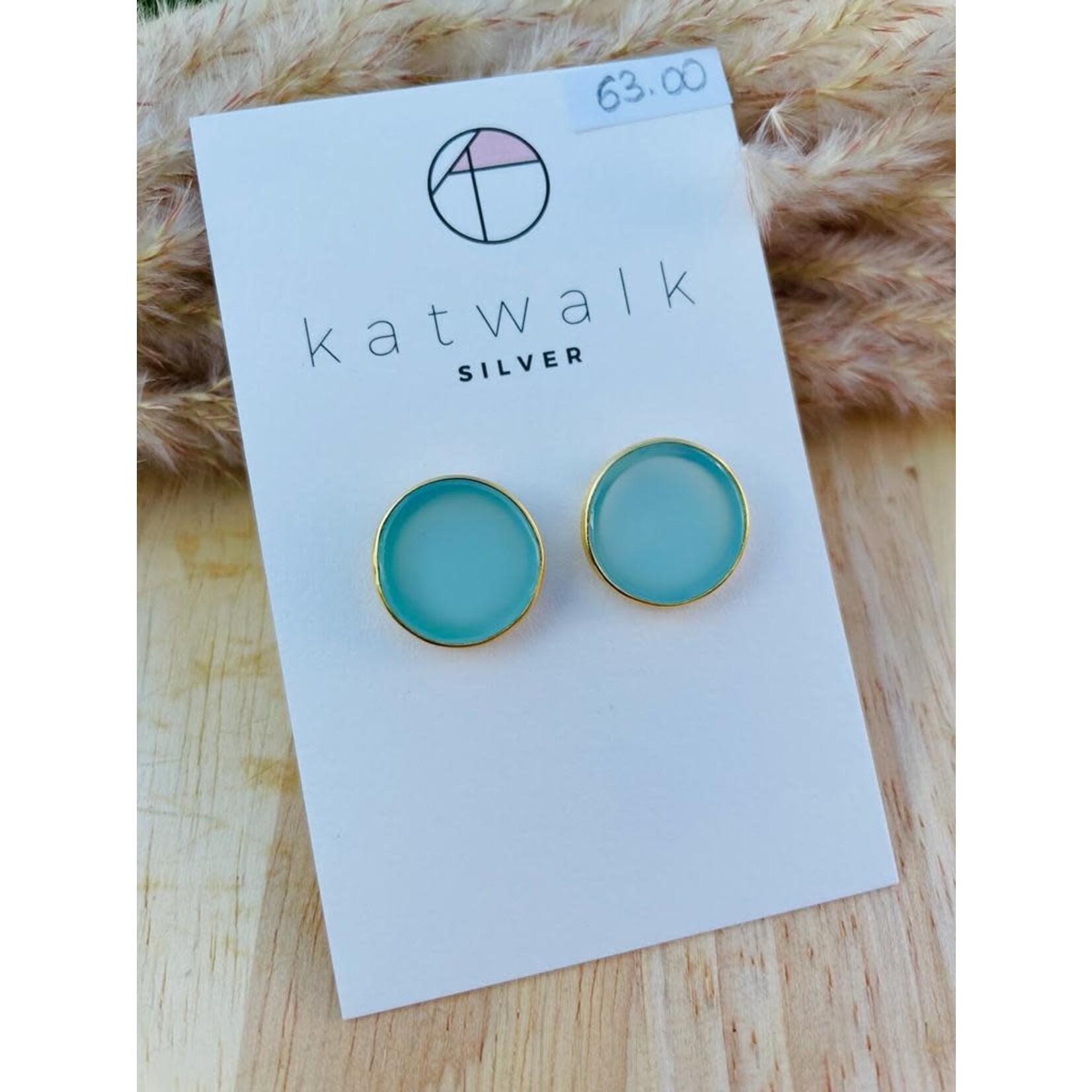 KATWALK Silver Studs Verguld Zilver | Prynite Gemstone