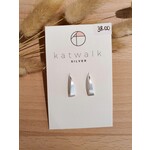 KATWALK Silver Oorbellen zilver | Tail