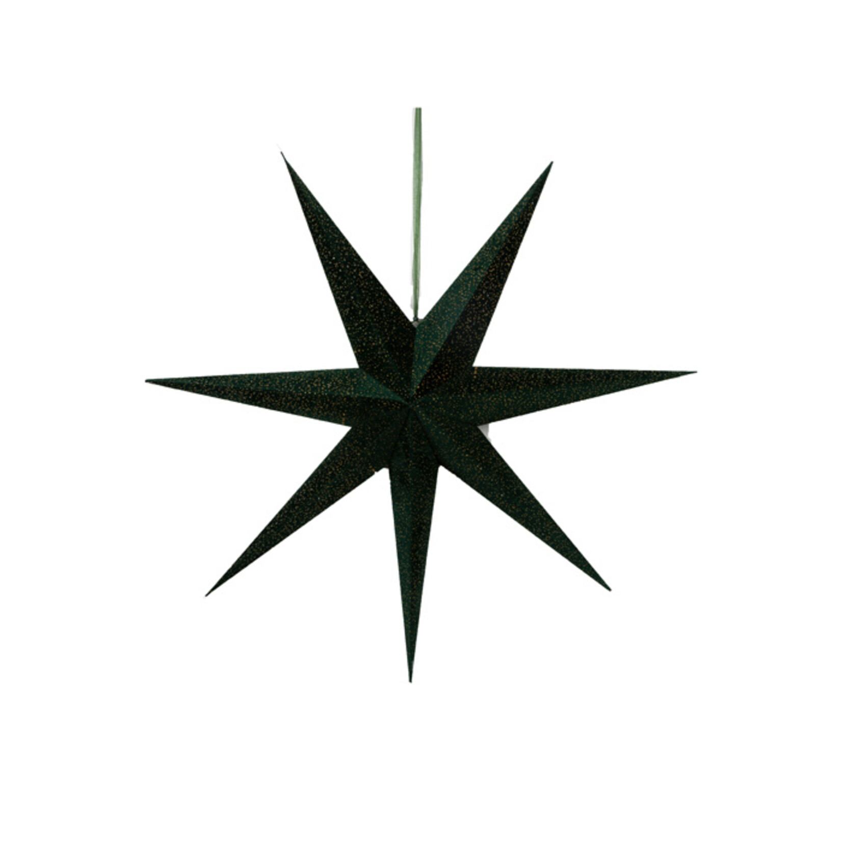 Hanging Star Velvet Forest/Gold