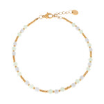 White Blossom Bracelet Gold