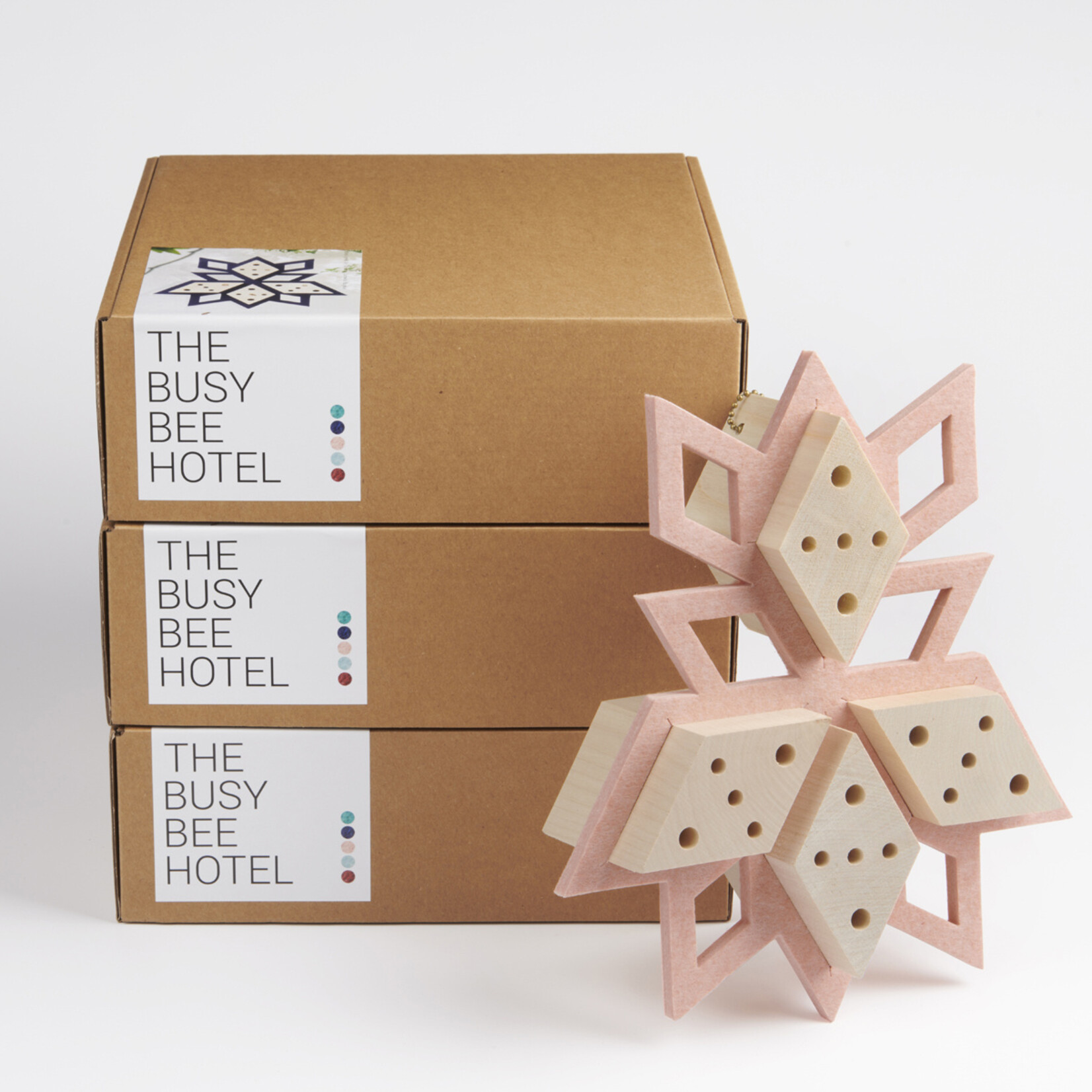 The Busy Bee Hotel | Soft Pink