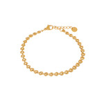 Baby shell bracelet gold