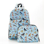 ECO CHIC Rugzak "Blue Wild Birds"