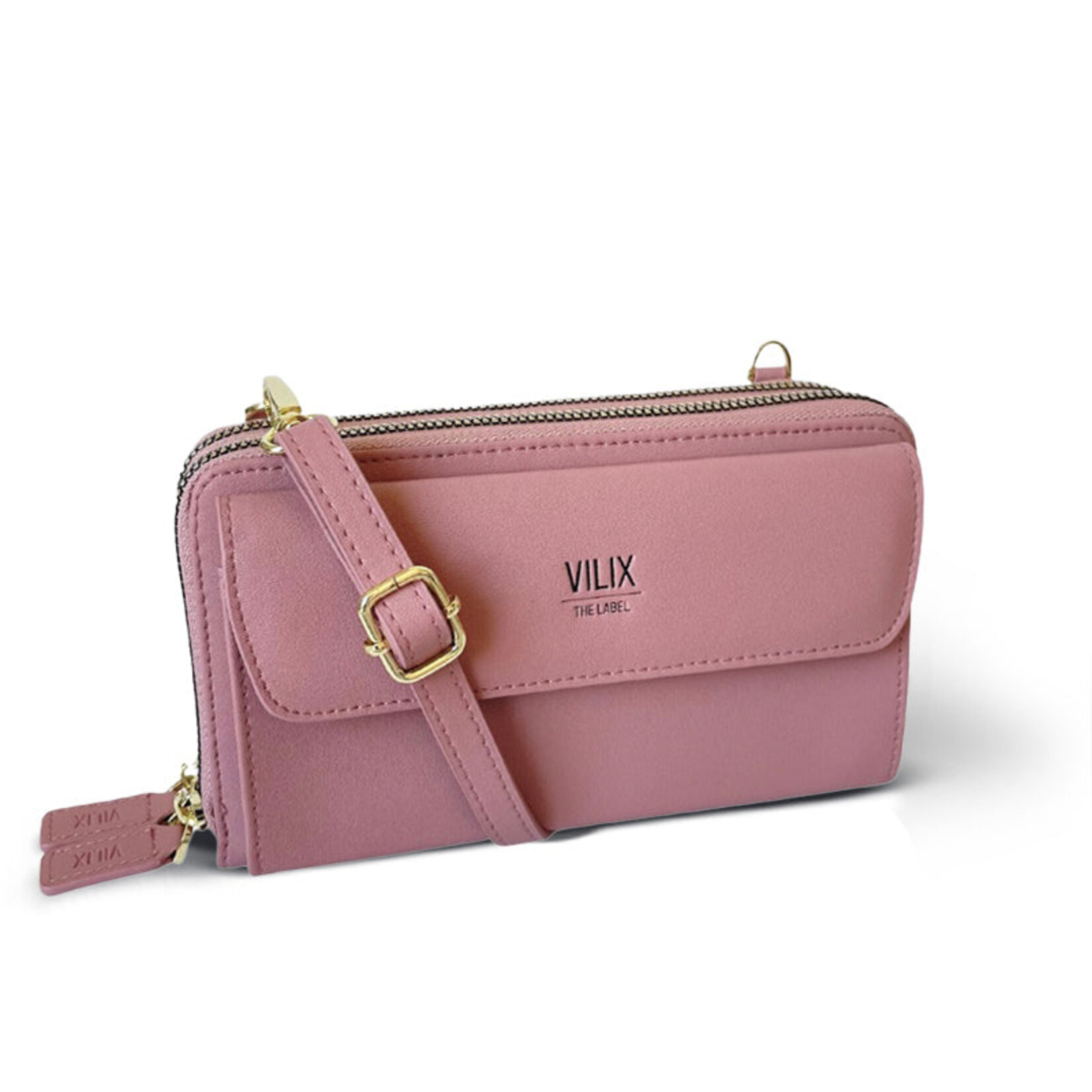 Vilix The Label Olivia Crossbody Tas | Old Pink