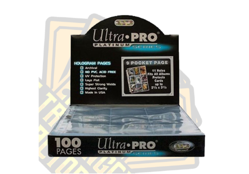 Ultra Pro Platinum Series - Toploading Pages - Ultra Pro (per 10)