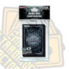 Konami Hex Black + Silver Sleeves (50 Sleeves) Japanese Size - Yugioh TCG!