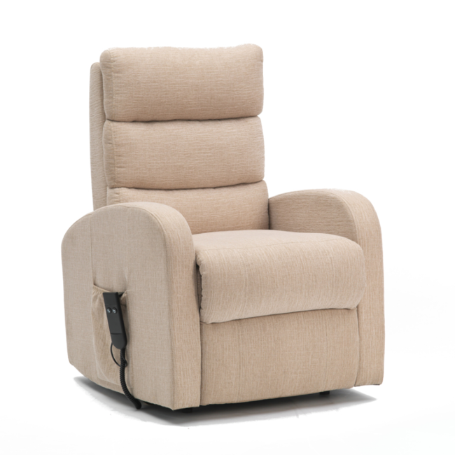 Three Tier Fabric Riser Recliner MobilityCo
